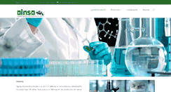 Desktop Screenshot of ainsa.com.sv